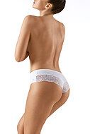 Beautiful thong, openwork lace, flowers
